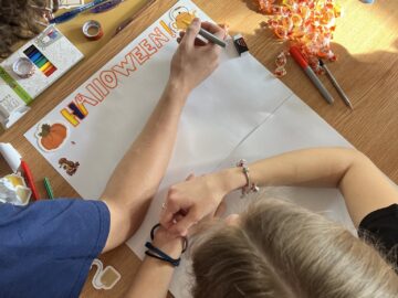 Halloweeni projektmunkák